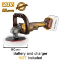 Αλοιφαδόρος Μπαταρίας 20V Li-Ion Φ 180mm SOLO - Agitators