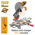 Φαλτσοπρίονο Μπαταρίας 20V Li-Ion SOLO Φ 210mm - Saws