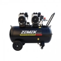 Zemek DOF1500x2-100 Αθόρυβος Αεροσυμπιεστής Χωρίς Λάδι με 2 Αντλίες 3.5HP 100Lt 8Bar - Αεροσυμπιεστές