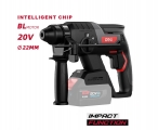 DELI κρουστικό σκαπτικό μπαταρίας DE-DC20-2, Brushless, 20V, 2J - Hammer - Excavation Tools