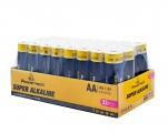 POWERTECH αλκαλικές μπαταρίες Super Alkaline PT-1401, AA, 1.5V, 32τμχ - Μπαταρίες
