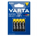 VARTA μπαταρίες Zinc Carbon Super Heavy Duty, AAA/R03, 1.5V, 4τμχ - Alkaline / Rechargeable batteries