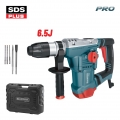 BORMANN Pro BPH4510 Σκαπτικό Περιστροφικό Πιστολέτο 1800W,SDS-PLUS,6.5J,5.6kg Βαλίτσα + Εξαρτήματα - Πιστολέτα - Σκαπτικά - Κατεδαφιστικά - Καρφωτικά