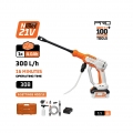 NAKAYAMA Pro EC1660X4CA Πλυστικό Μπαταρίας 21V,30Bar,300Lt/h,Μπαταρία 4Αh με 6 Λειτουργίες &amp; Βαλίτσα - Πλυστικά Συστήματα