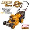 Μηχανή Γκαζόν Μπαταρίας 18 2x20V Li-Ion SOLO - Lawnmowers - Shredders - Aerators 
