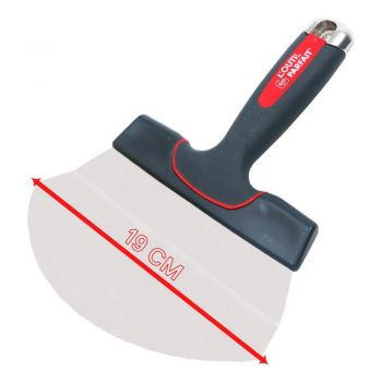 Σπατουλαδόρος inox γωνία 45° εμπρός οβάλ 19cm - Blades - Paddles