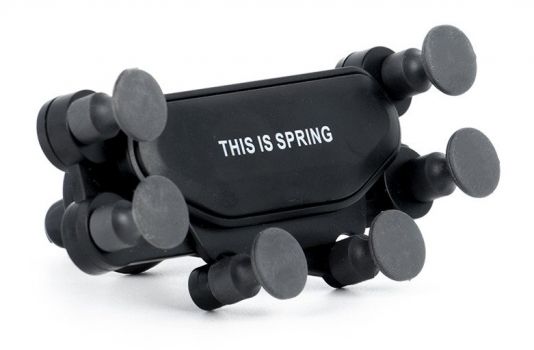 Βάση αεραγωγού αυτοκινήτου για smartphone ACC-242, μαύρη - Stands - Selfie Sticks