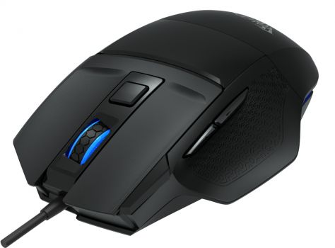 AULA ενσύρματο gaming ποντίκι Mountain S12, 7 πλήκτρα, RGB, μαύρο - Περιφερειακά PC