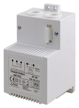 PULSAR μετασχηματιστής AWT053, TRP 20VA/12V/14V, λευκός - Security systems