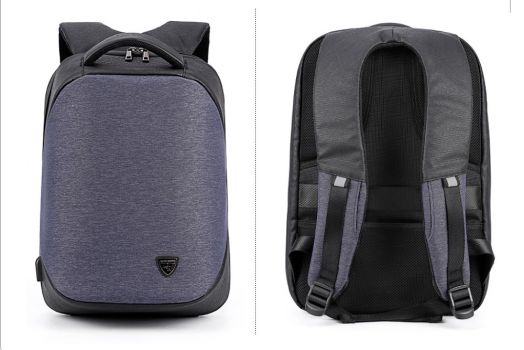 ARCTIC HUNTER τσάντα πλάτης B00193-BL με θήκη laptop 15.6, μπλε - Bags - Wallets