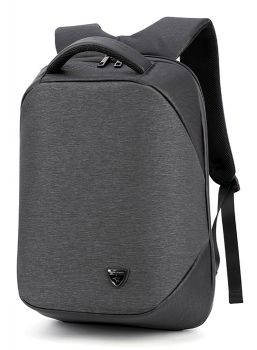 ARCTIC HUNTER τσάντα πλάτης B00193-BL με θήκη laptop 15.6, γκρι - Bags - Wallets