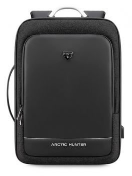 ARCTIC HUNTER τσάντα πλάτης B00227-BK με θήκη laptop 17