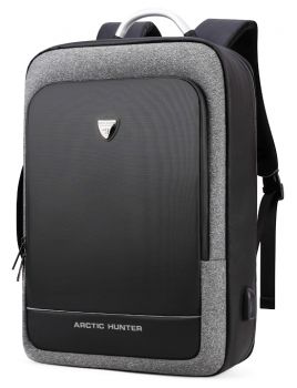 ARCTIC HUNTER τσάντα πλάτης B00227-DG με θήκη laptop 17