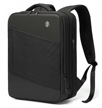 ARCTIC HUNTER τσάντα πλάτης B00345-BK με θήκη laptop 15.6