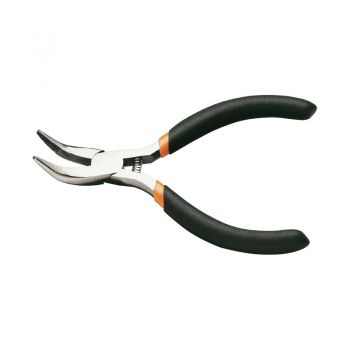 Μυτοτσίμπιδο λοξό ημιστρ.γυαλ. ηλεκτρ. PVC μαύρο  B011770014 - Pliers