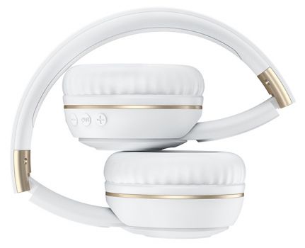 YISON headphones B3, wireless & wired, BT 5.0, λευκά - Earphones - Bluetooth