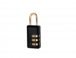 Masterlock - Luggage Padlock 20mm Combination and bronze neck - Safe deposit boxes -Security Locks - Padlocks