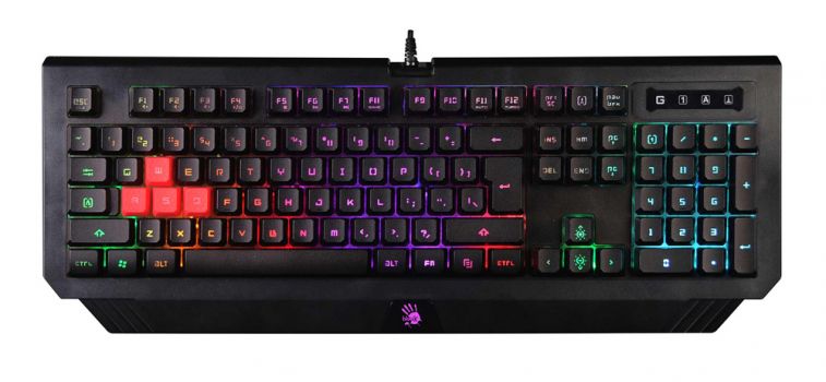 BLOODY ενσύρματο gaming πληκτρολόγιο BLD-B120N, RGB Backlit, μαύρο - Περιφερειακά PC