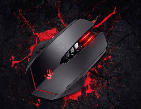 BLOODY ενσύρματο Gaming ποντίκι BLD-V8MA, oπτικό, 3200 CPI, 8 πλήκτρα - Περιφερειακά PC