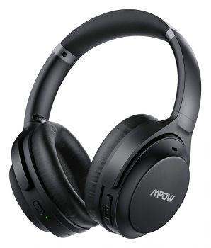 MPOW headphones H12 IPO BH427A, wireless & wired, ANC, BT 5.0, μαύρα - Earphones - Bluetooth
