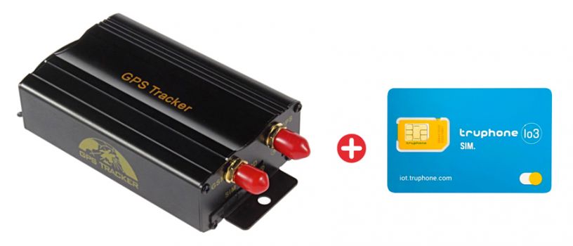 Bundle COBAN GPS Tracker αυτοκινήτου TK103B & προπληρωμένη κάρτα SIM Io3 - Safe deposit boxes -Security Locks - Padlocks