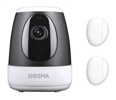 BOSMA smart κάμερα kit XC με λειτουργία hub, Pan 360°, 1080p, WiFi, PIR - Security systems