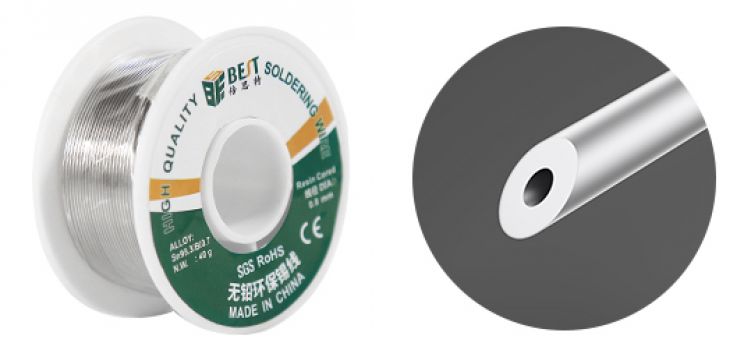 BEST καλάι συγκόλλησης BST-TIN0440, 40g, 0.4mm - Heatguns/Hot glue tools - Soldering Iron