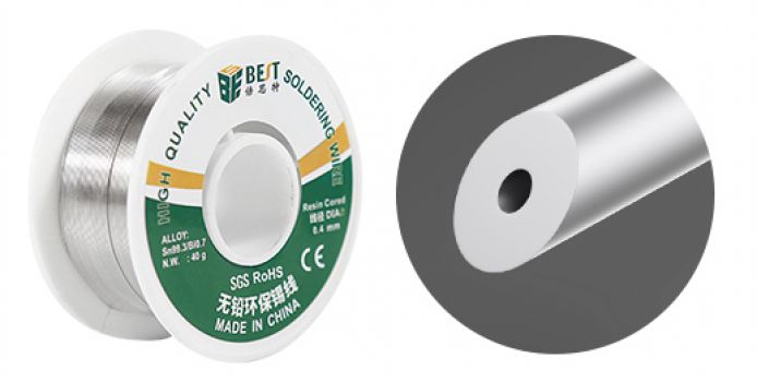 BEST καλάι συγκόλλησης BST-TIN0840, 40g, 0.8mm - Heatguns/Hot glue tools - Soldering Iron