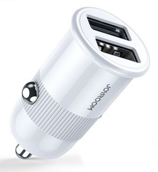 JOYROOM φορτιστής αυτοκινήτου C-A06, 2x USB, 3.1A, λευκός - Mobile chargers