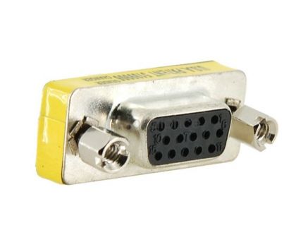 POWERTECH Adapter VGA 15pin θηλυκό σε VGA 15pin θηλυκό CAB-G005 - Cables - Adapters