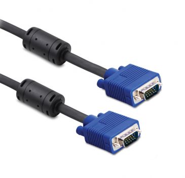 POWERTECH καλώδιο VGA CAB-G013, Full HD, CCS, 3+6, 5m, μαύρο - Cables - Adapters