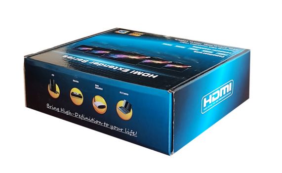 POWERTECH HDMI Video Extender CAB-H074 μέσω cat-5e/cat-6e, 1080p, 60m - Cables - Adapters