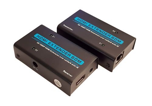 POWERTECH HDMI Video Extender CAB-H074 μέσω cat-5e/cat-6e, 1080p, 60m - Cables - Adapters