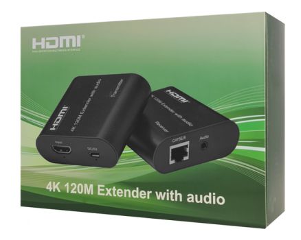 POWERTECH HDMI Video Extender CAB-H075 μέσω cat-5e/cat-6e, 1080p, 120m - Cables - Adapters