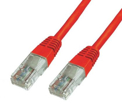 POWERTECH Καλώδιο UTP Cat 6e CAB-N010, 1m, κόκκινο - Cables - Adapters