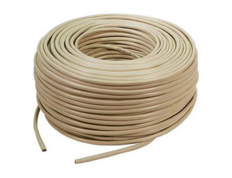 POWERTECH καλώδιο UTP Cat 5e CAB-N033, CCA 26AWG 0.4mm, PVC, 305m, γκρι - Cables - Adapters