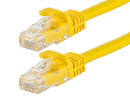 POWERTECH Καλώδιο UTP Cat 5e CAB-N057, CCA, 1m, κίτρινο - Cables - Adapters