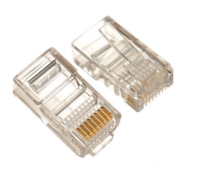 POWERTECH βύσμα RJ45 Cat 5e CAB-N087, 8p8cs , no metal, 50τμχ - Cables - Adapters