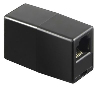 POWERTECH σύνδεσμος (μούφα) RJ45 UTP CAB-N181, 8p8c, μαύρος, 5τμχ - Cables - Adapters