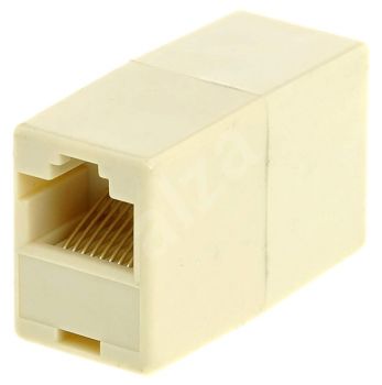 POWERTECH σύνδεσμος (μούφα) RJ45 UTP CAB-N182, 8p8c, λευκό, 5τμχ - Cables - Adapters