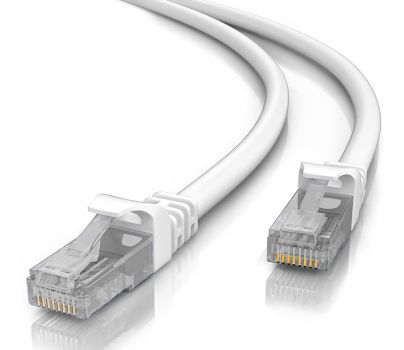 POWERTECH καλώδιο U/UTP Cat 5e CAB-N249, copper 26AWG 0.4mm, 1m, γκρι - Cables - Adapters