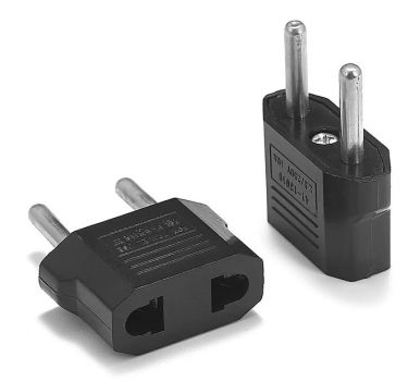 POWERTECH αντάπτορας ρεύματος από γερμανικού τύπου σε China/USA, 5τμχ - Headlamps - Surges - Reels