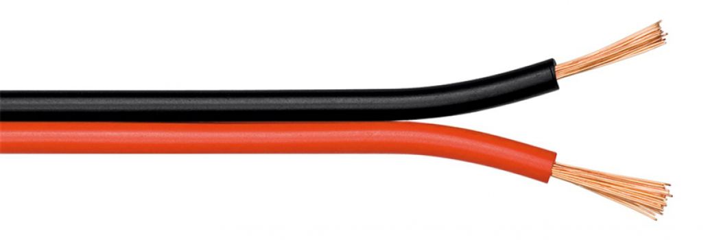 POWERTECH καλώδιο ήχου 2x 1.50mm² CAB-SP005, CCA, 10m, μαύρο & κόκκινο - Cables - Adapters