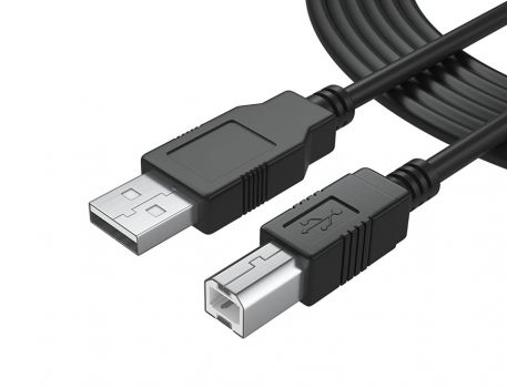 POWERTECH καλώδιο USB σε USB Type Β CAB-U052, copper, 5m, μαύρο - Cables - Adapters