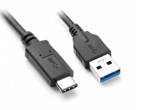 POWERTECH καλώδιο USB 3.0 σε USB-C CAB-UC002, 2m, μαύρο - Cables