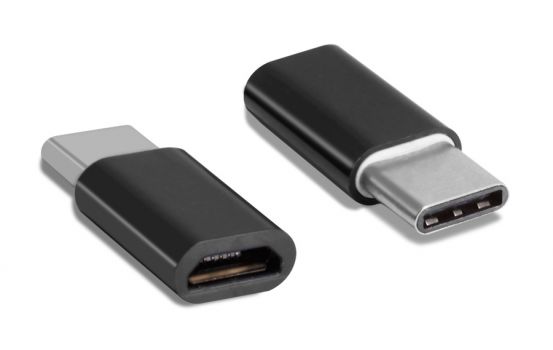 POWERTECH αντάπτορας USB-C σε Micro USB θηλυκό CAB-UC019, μαύρος - Cables