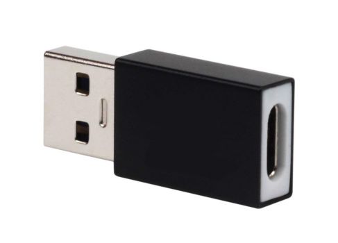 POWERTECH αντάπτορας USB σε USB-C θηλυκό CAB-UC024, μαύρος - Cables - Adapters