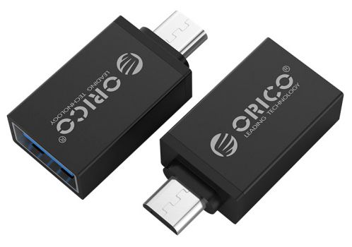 ORICO αντάπτορας USB Micro-B σε USB 3.0 CBT-UM01, μαύρος - Cables - Adapters