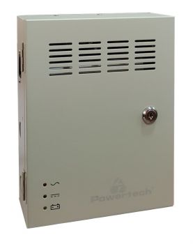 POWERTECH τροφοδοτικό CP1209-10A-B για CCTV-Alarm, DC12V 10A, 9 κανάλια - Security systems