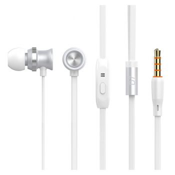 CELEBRAT Earphones με μικρόφωνο D7, 10mm, 3.5mm, 1.2m, λευκό - Earphones - Bluetooth